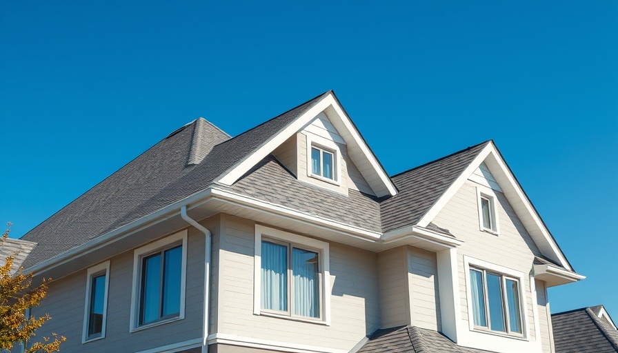 Roof design of a modern house for FORTIFIED Roof Grant Program North Carolina.