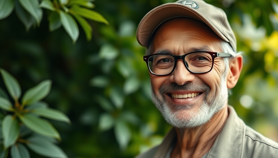 Coterie Insurance leadership changes: smiling man in nature.