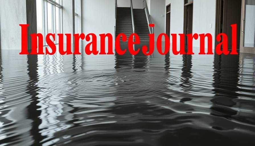 Flooded interior for flood and storm damage claims
