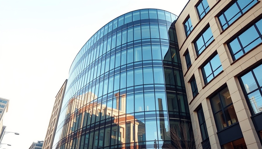 Modern office building reflecting Sentry Insurance headquarters impact on claims process.