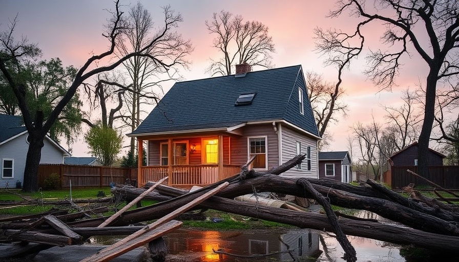 Can you claim temporary housing costs after tornado damage?
