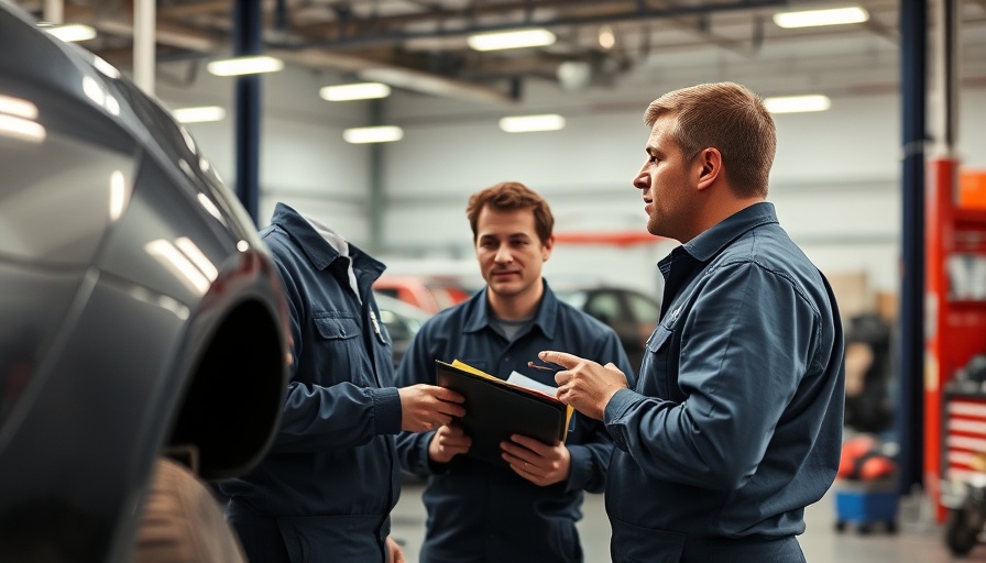 Mechanic and customer discussion in Canada, focusing on collision repair standards.