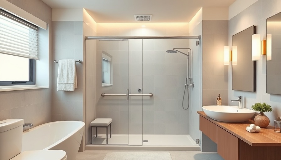 Senior-Savvy Bathroom Remodels with accessibility features.