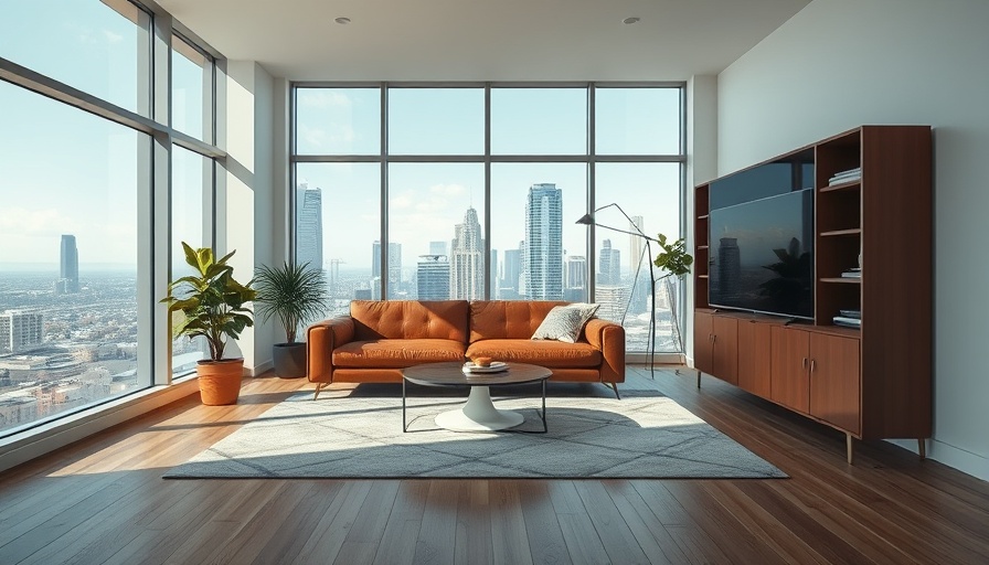 Optimized layouts for small spaces in modern apartment.