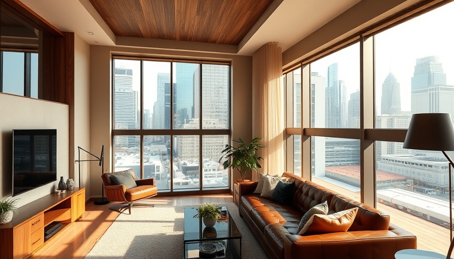 Before and After Renovation Showcases: Bright renovated living room.