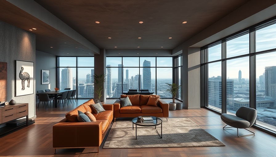 Open concept ideas for Brooklyn basements with modern interior.