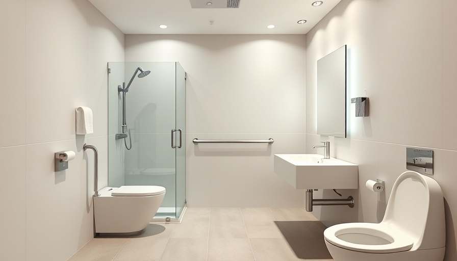 ADA compliant bathroom in Toms River with modern features.