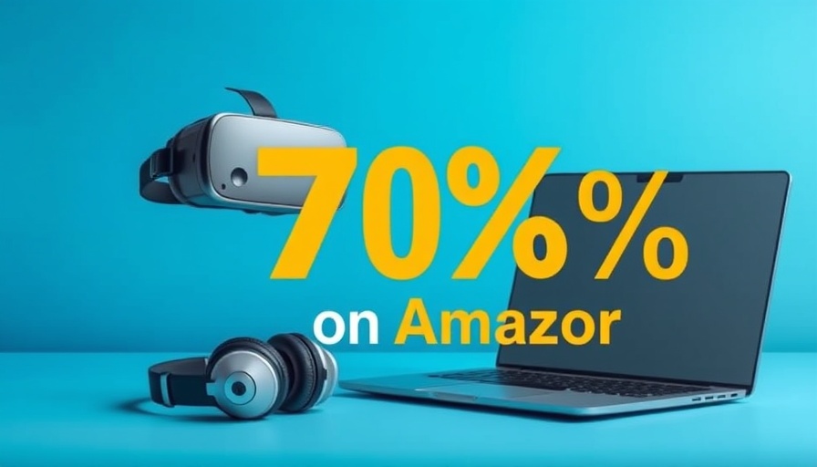 Legal and Zoning Considerations for Amazon discount graphic with tech gadgets.