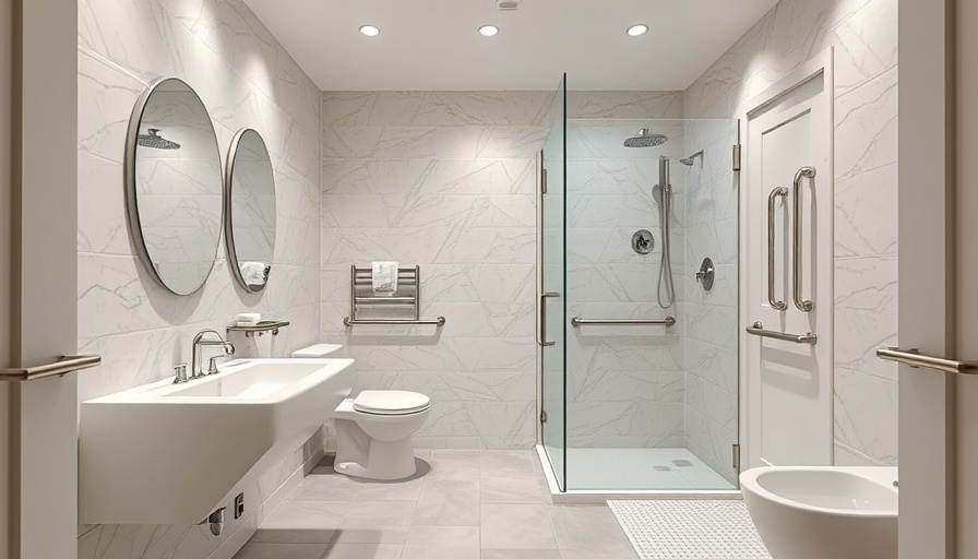 Bathroom DIY accessibility upgrades with grab bars.