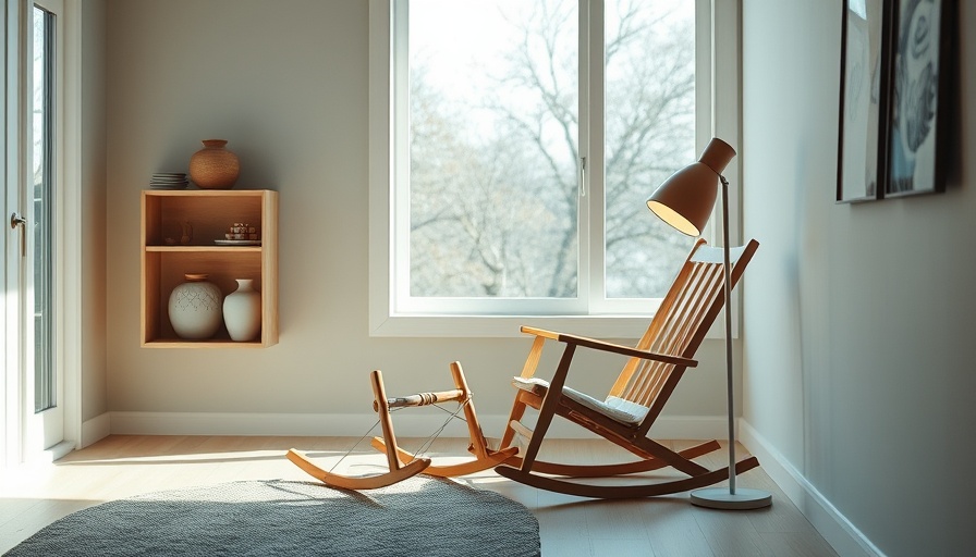 Optimized Layouts for Small Spaces: Cozy, minimalist room with wooden chair.