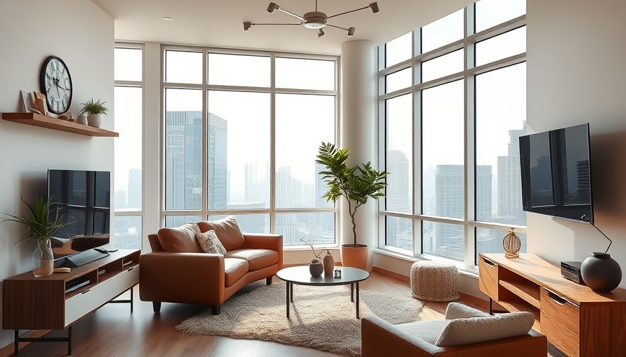 Optimized layouts for small spaces in a modern apartment.