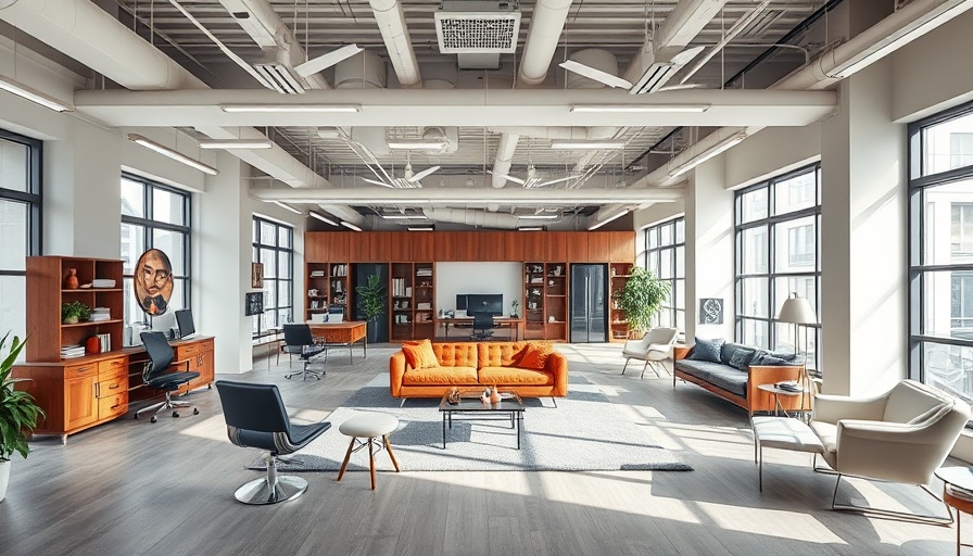 Modern workspace showcasing mix and match customization options.