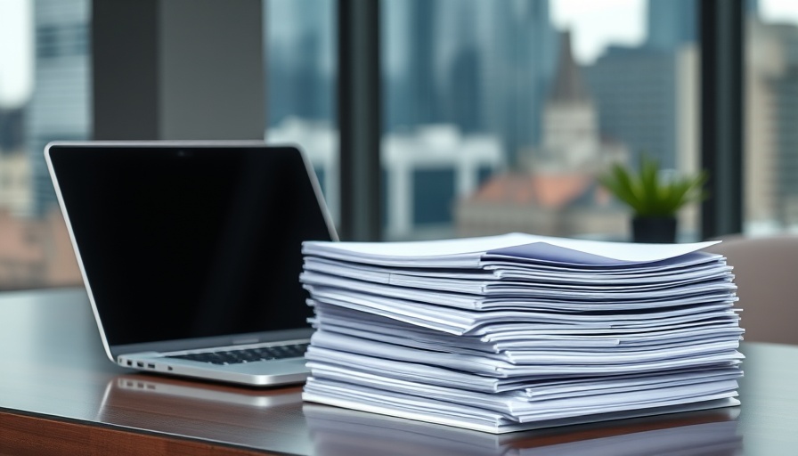 Open regulatory documents on desk for compliance guides.