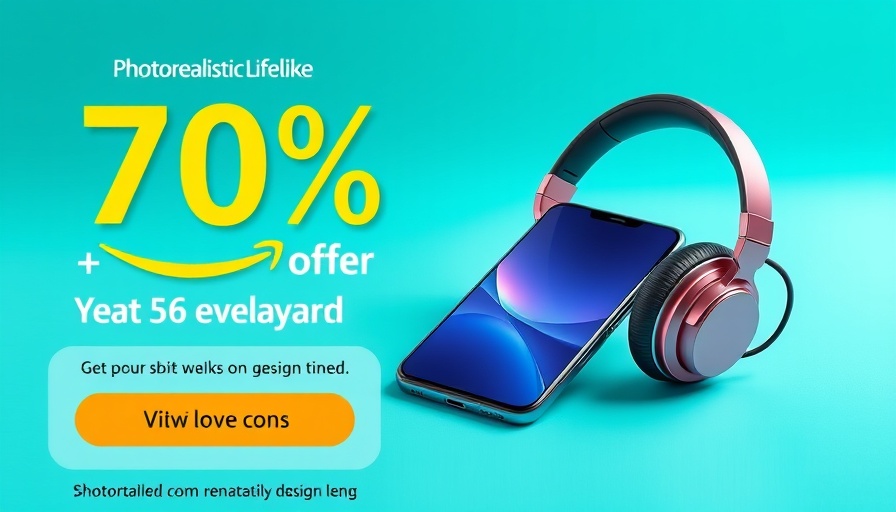 Before and After Renovation Showcases promotional banner with smartphone and headphones.