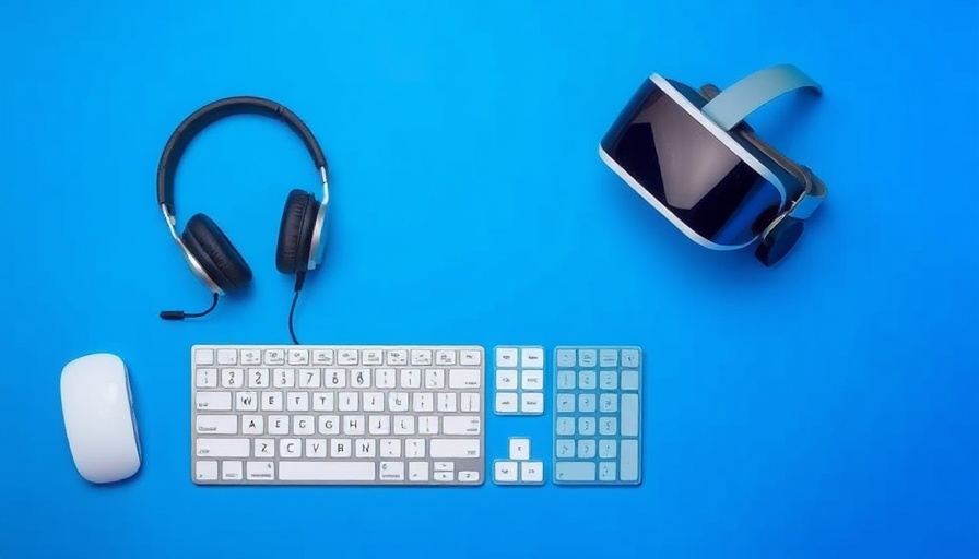 Optimized Layouts for Small Spaces: Tech gadgets ad banner.