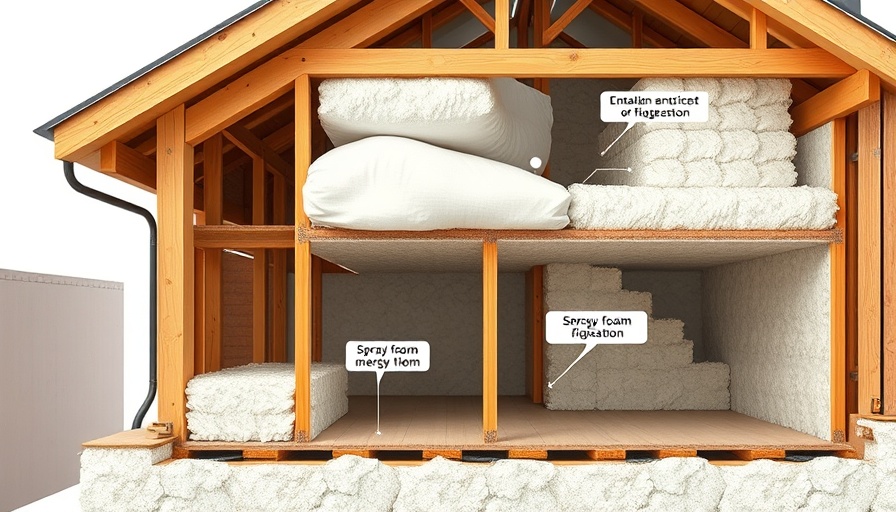 Insulation types in a Brooklyn home, energy efficiency highlighted.