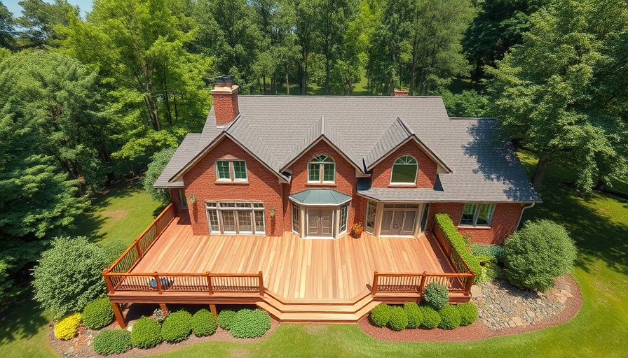 Optimized layouts for small spaces in a house with wooden deck.