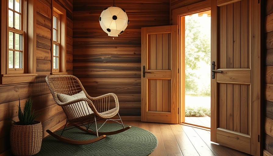 Cozy wooden interior with modern decor in a legal accessory dwelling unit.