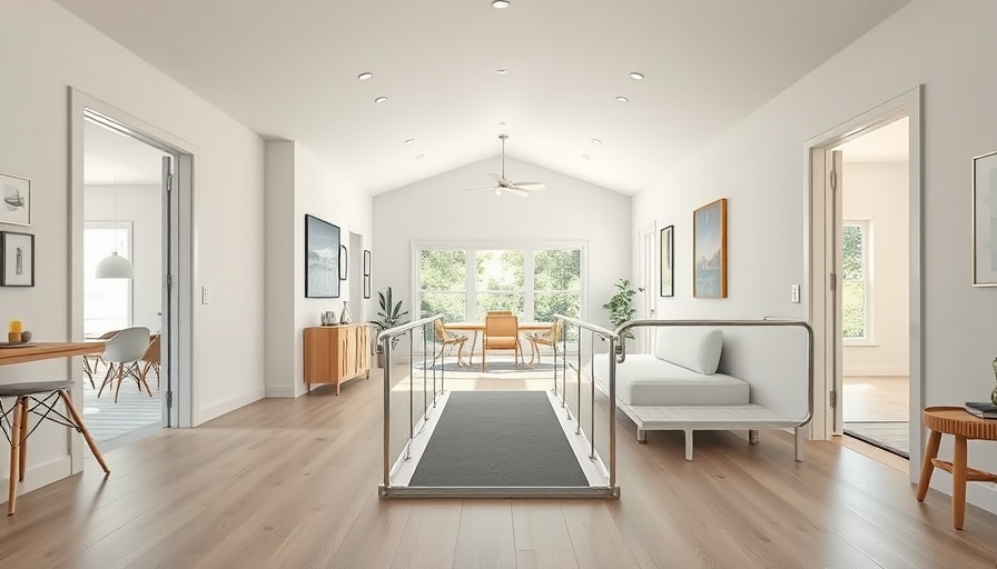 Modern accessible home showcasing ADA-compliant upgrades and tax incentives.