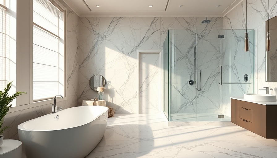 Modern bathroom featuring homeowner preferences on walk-in tubs vs. showers.