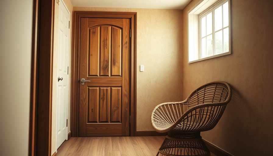 Innovative basement door ideas for small spaces with cozy design