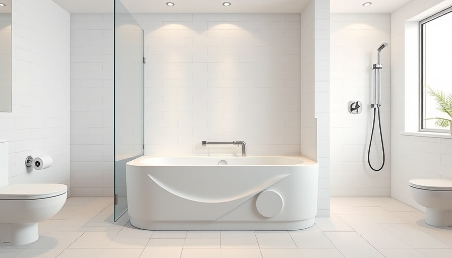 Accessible bathtub with safety features for elderly in Toms River.