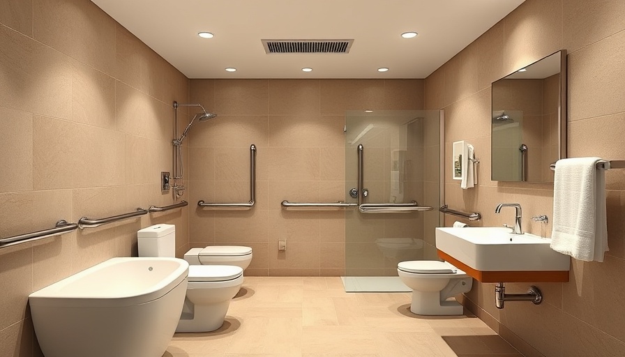 Modern bathroom aligned with ADA standards for home renovations.