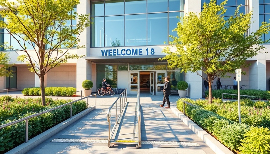 Public building with ADA accessibility in Toms River.