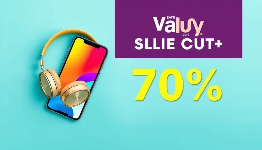 Advertisement banner with 70% discount on Amazon.