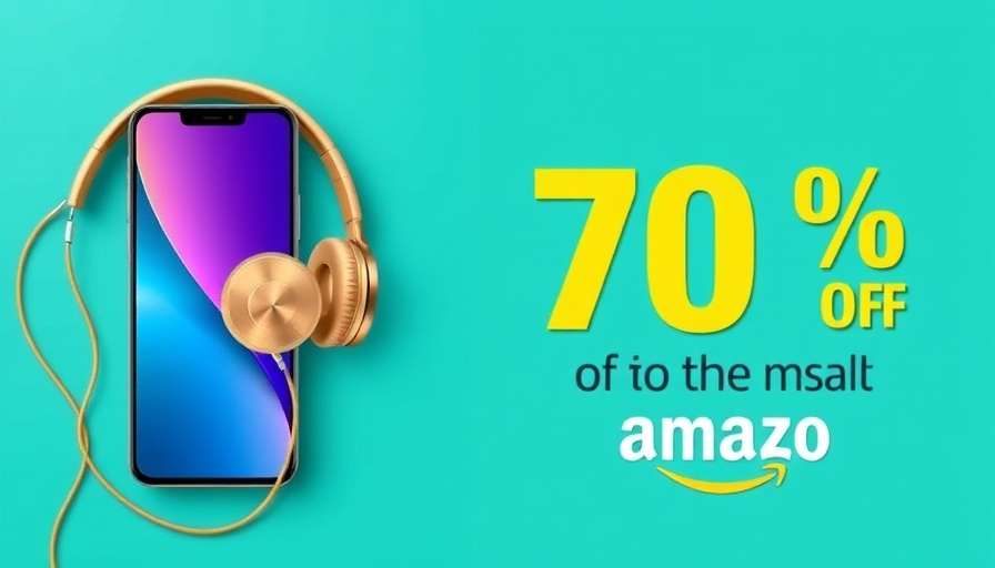 Vibrant advertisement banner with a 70% discount offer.