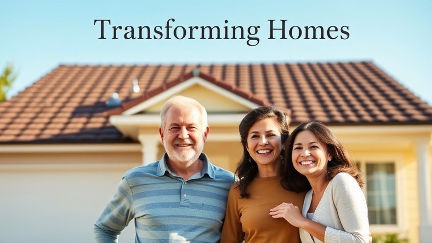 Roof Replacement Importance: A family joyfully in front of their new roof, enhancing curb appeal.