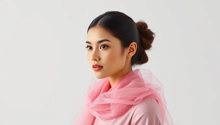 Elegant woman in pink dress for perfect date night