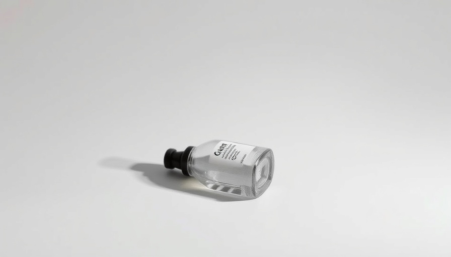 Minimalist bottle of treatment oil for scalp oiling benefits, photorealistic.