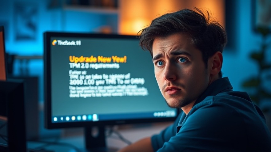 User stressed about TPM 2.0 Anforderungen while preparing for Windows 11 Upgrade.