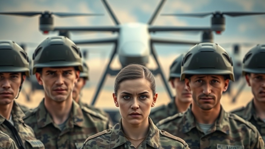 Military personnel showcasing determination near a drone defense system with SMASH X4.