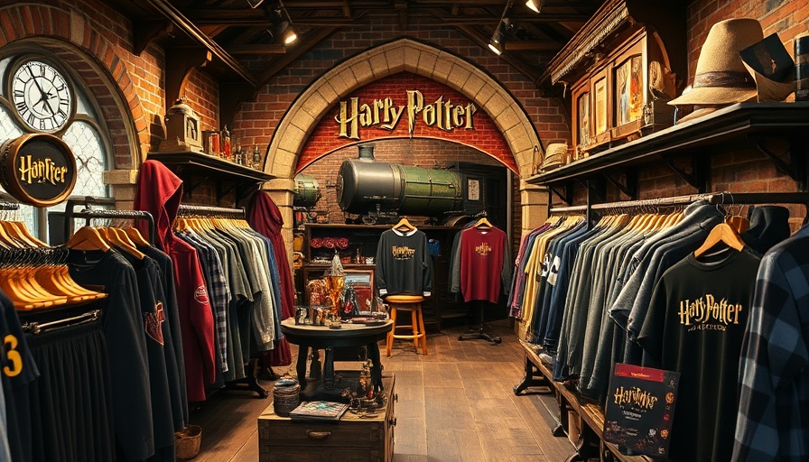 Harry Potter Shop by Thalia Köln featuring themed items and decor.