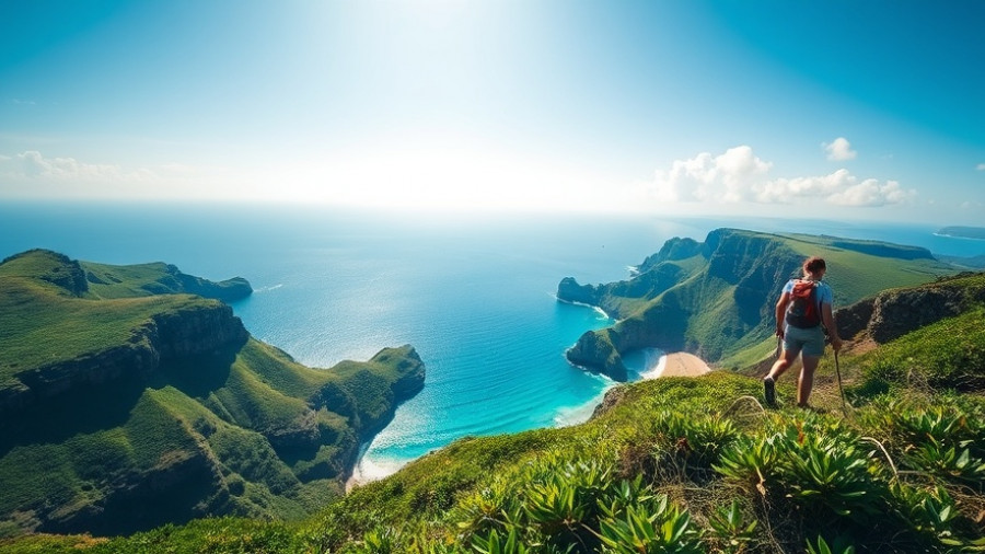 Familienurlaub in der Bretagne, scenic ocean view with lush greenery at Cap de Chevre.