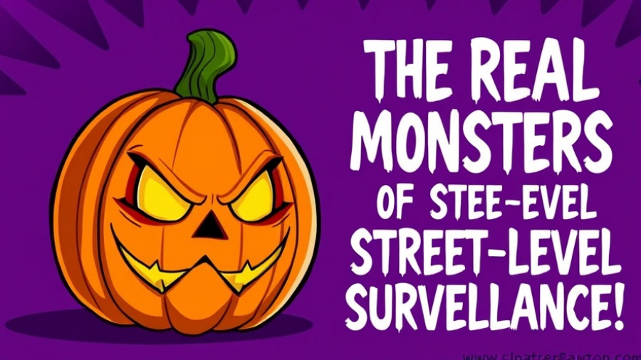 EFF Halloween Signal Stickers design with surveillance message.