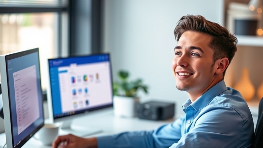 A relieved professional using Revo Uninstaller for software deinstallation, ensuring Datenschutz.