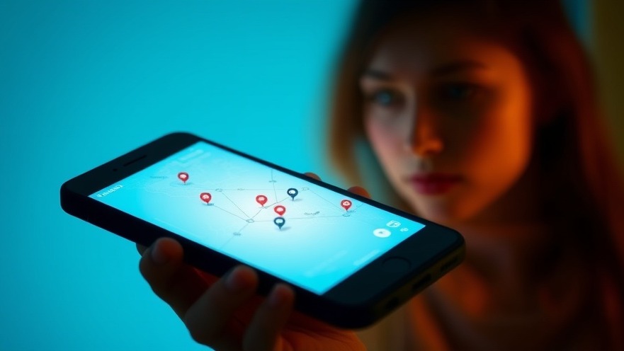 Friend Map on smartphone highlighting Standortfreigabe and Datenschutz Instagram.