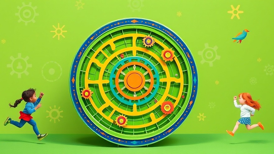 Colorful Labyrinth Travel Disc, a Geschicklichkeitsspiel for motorische Fähigkeiten and soziale Interaktion.