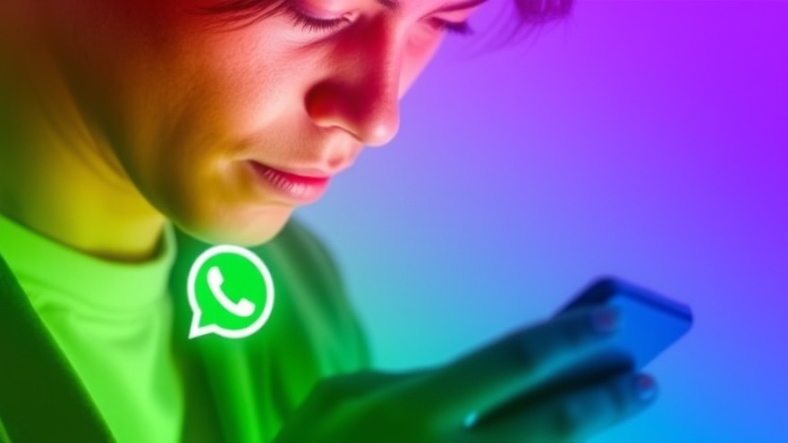 Person intrigued by KI-unterstützte Kommunikation on WhatsApp, emphasizing Datenschutz.