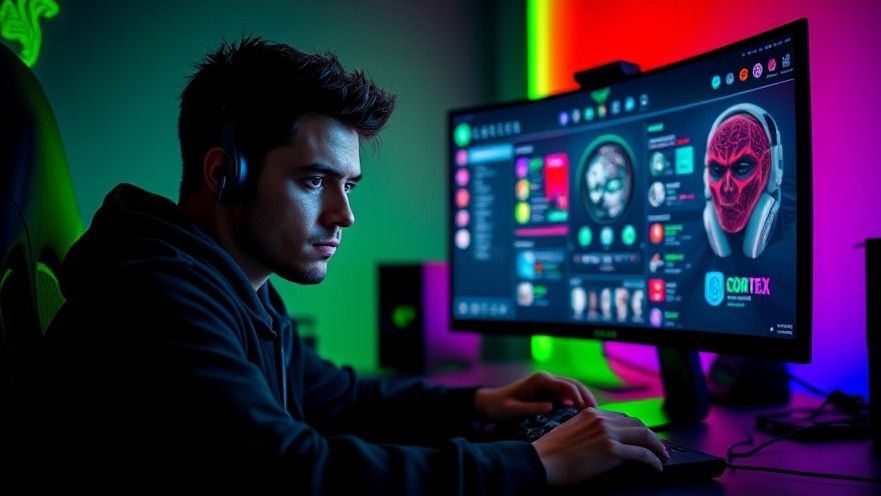 Intense gamer optimizing system performance for Spieleleistung and RAM-Management.