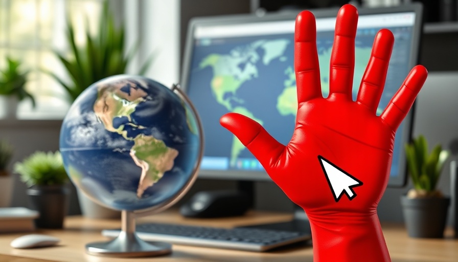 Webseiten blockieren icon on blurred desk background.