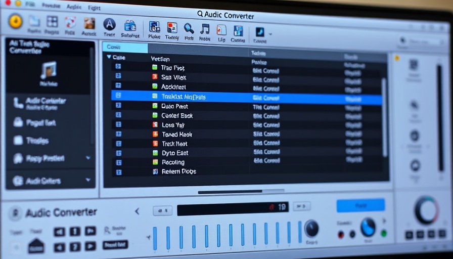 EZ CD Audio Converter interface showing tracklist and options.