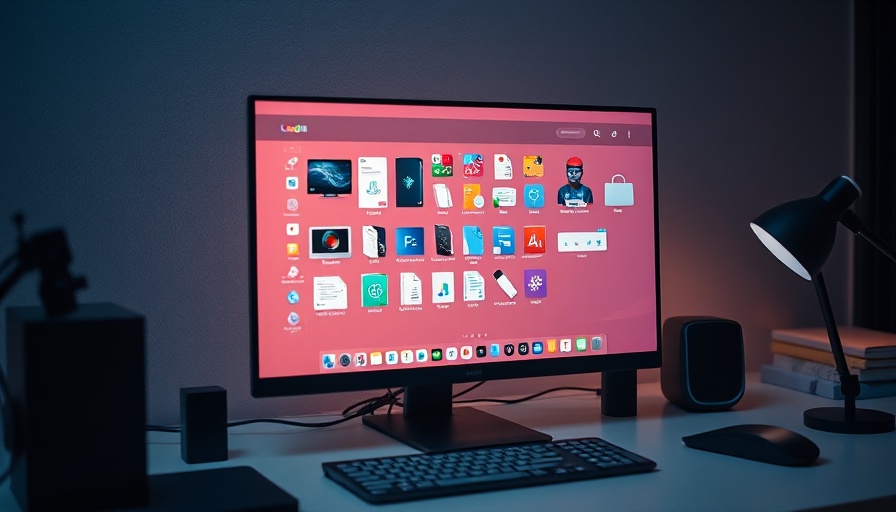 Modern desktop displaying Stardock Fences Desktop Organiser.