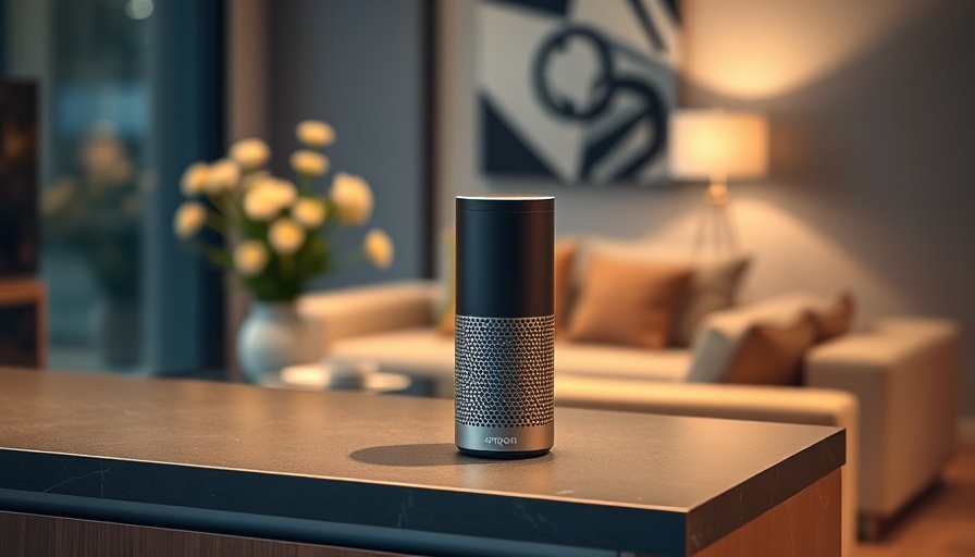 Amazon Echo Datenschutzänderungen in modern living room
