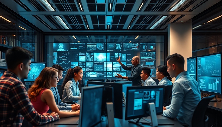 KI-Integration in Unternehmen: Diverse Team in Modern Office