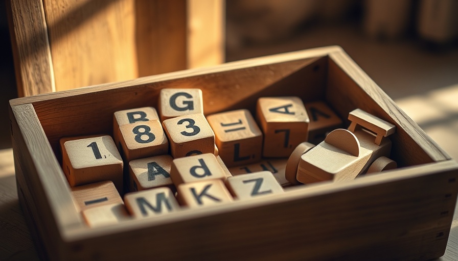 Holzspielzeug Vorteile für die Entwicklung von Kindern: Wooden toys and blocks.