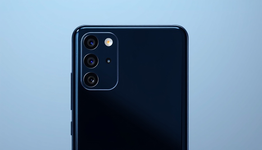 Samsung Galaxy A16 smartphone close-up showing camera and screen.